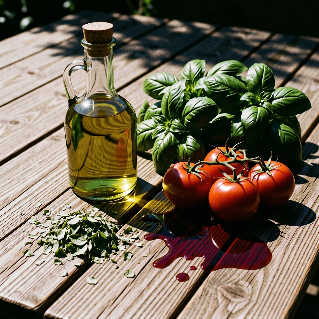 Dettagli di una cucina rustica